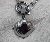 Armband Clam Shell, stainless steel.