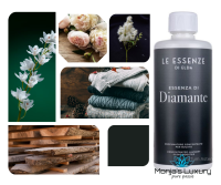 Diamante Wasparfum Le Essenze Di Elda - Bloemige/witte musk 100ml.