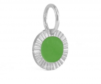 Kyra | Bedel groen Balance Harmony, zilver