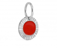 Kyra | Bedel rood Strength & Energy, zilver