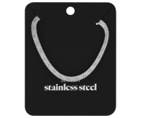 Snake ketting, Stainless Steel zilver, 5mm