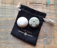 Gastenzepen, reismaatje giftset wit/groen