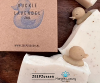 Bodyzeep Duckie Lavendel, ZEEPZussen