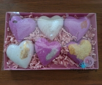 Cadeaupakket met 6 bruisharten