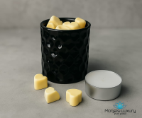 Geurbrander zwart set waxmelts Ylang