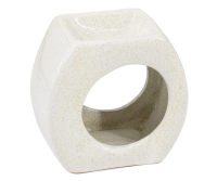 Geurbrander oval – Beige incl. Wax Melt
