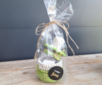 Teranga mandje met deksel incl. 4 badbombs