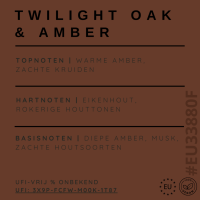 Wax Melt Pasen, Oak & Amber