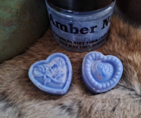 Wax Melt Hartjes, Amber Noir