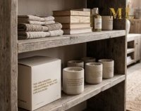 Cemented Candle naturel