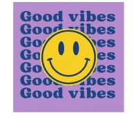 Vrolijk tegeltje Good Vibes